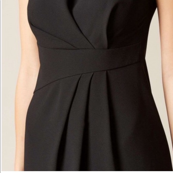 HOBBS London Jolie Black Sheath Dress Size 6 - Picture 5 of 11